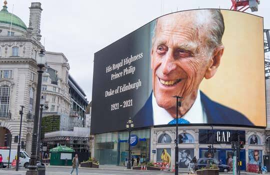 NEWS 英國為菲利浦親王辭世哀悼