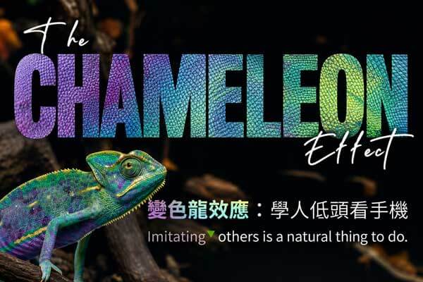 【JQool * IVY 閱讀森林 8 週陪讀計畫】#week4 變色龍效應：學人低頭看手機
