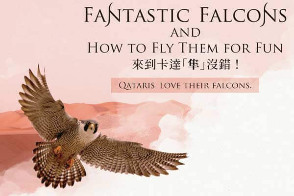 來到卡達「隼」沒錯! Fantastic Falcons and How to Fly Them for Fun