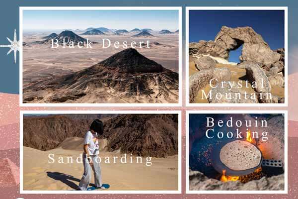 一起前往白沙漠探險! Walk through the White Desert