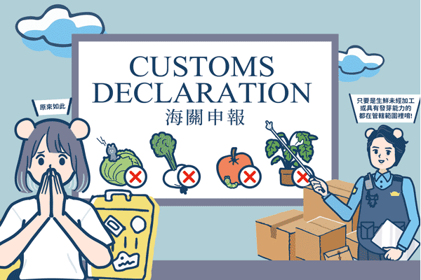 海關申報 Customs Declaration