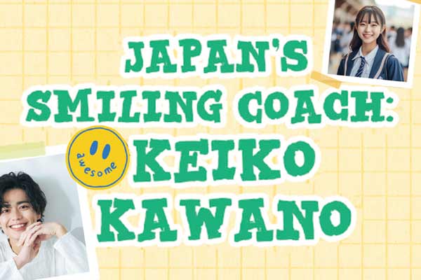 日本的微笑教練幫助你重拾笑容 Japan’s Smiling Coach: Keiko Kawano