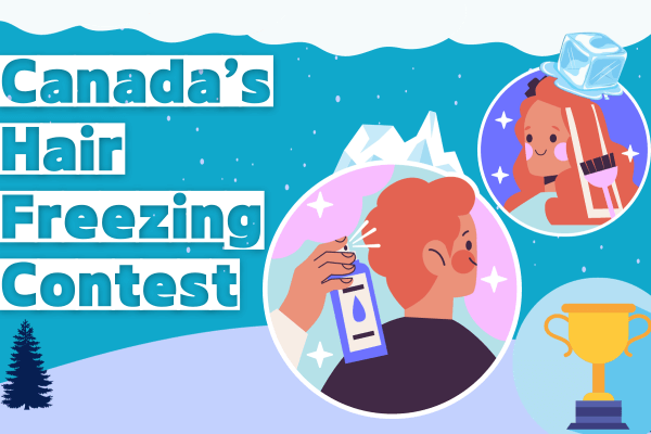 加拿大令人「毛髮直豎」的冰凍髮藝大賽 Canada’s Hair Freezing Contest