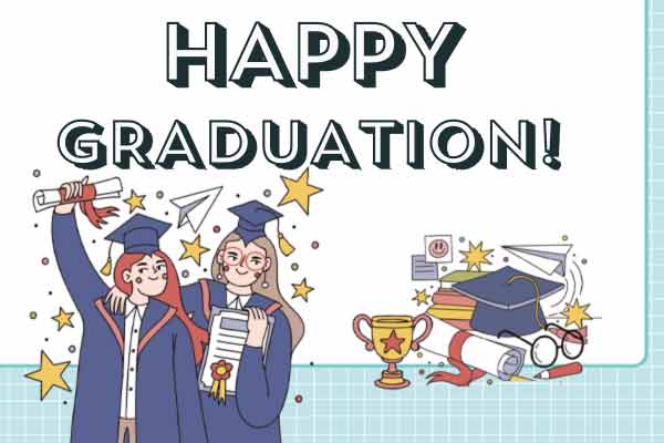 畢業快樂！Happy Graduation!