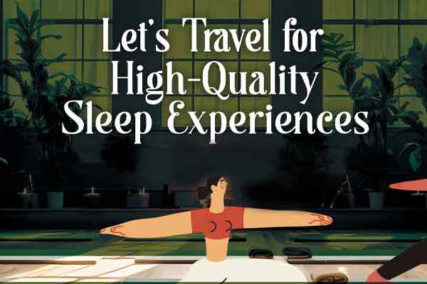 好矛盾！在旅行中享受高品質睡眠體驗 Let’s Travel for High-Quality Sleep Experiences