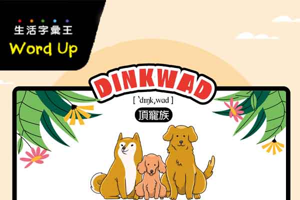 生活字彙王：1. DINKWAD 2. I was today years old