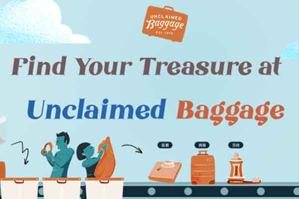 在「遺失行李物品專賣店」找尋你的寶藏吧 Find Your Treasure at Unclaimed Baggage【本篇為全程英文講解】