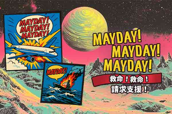 救命！救命！請求支援！ Mayday! Mayday! Mayday!