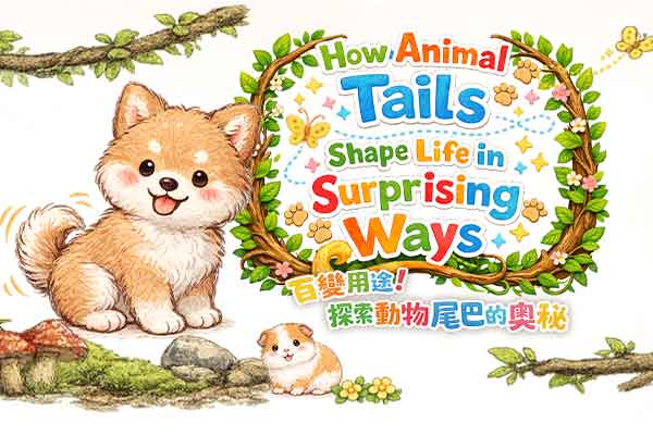 How Animal Tails Shape Life in Surprising Ways　百變用途！探索動物尾巴的奧祕