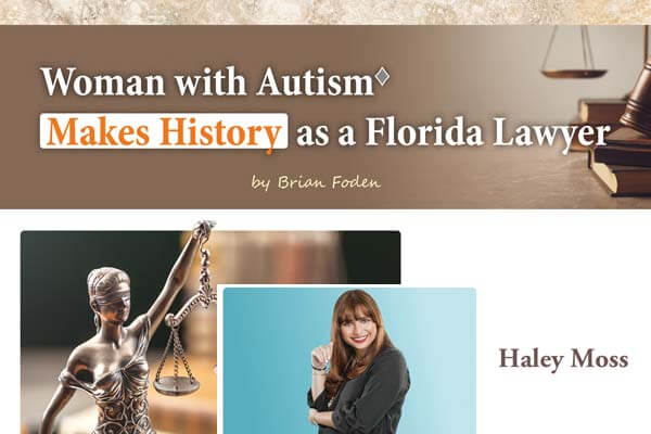 真人版《禹英禑》! 佛羅里達首位「自閉症律師」 Woman with Autism Makes History as a Florida Lawyer