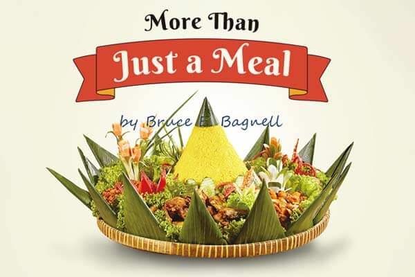 乘載印尼傳統的美食 ―― 薑黃飯 More Than Just a Meal