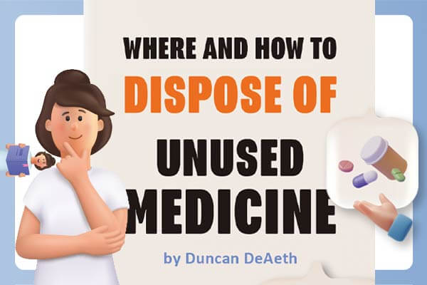 別亂丟! 廢棄藥物的正確丟棄法 Where and How to Dispose of Unused Medicine