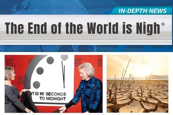 末日鐘轉動了! 距離世界毀滅倒數計時九十秒 The End of the World is Nigh