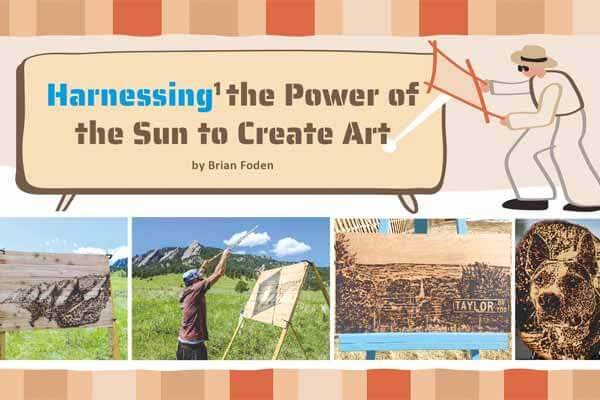 陽光入畫!用太陽之力 燃燒出絕美藝術 Harnessing the Power of the Sun to Create Art
