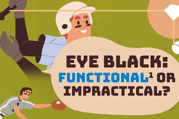 遮陽眼膏 真的有用還是心理作用? Eye Black: Functional or Impractical?