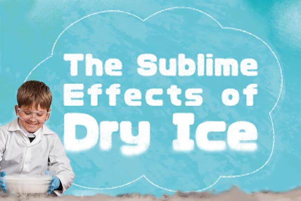 乾冰為什麼會產生煙霧？The Sublime Effects of Dry Ice