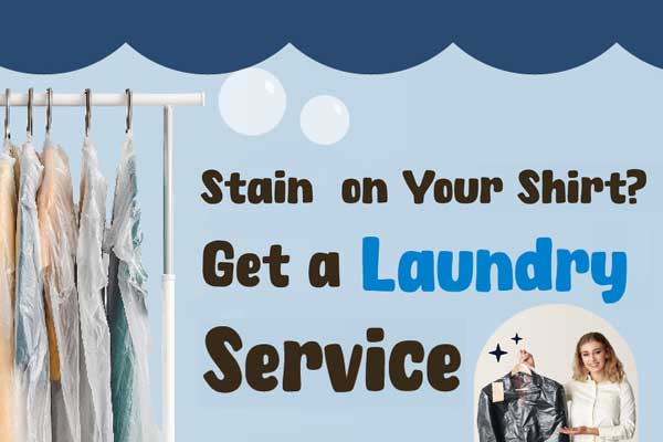 衣服髒了嗎？ 洗衣服務了解一下 Stain on Your Shirt?  Get a Laundry  Service