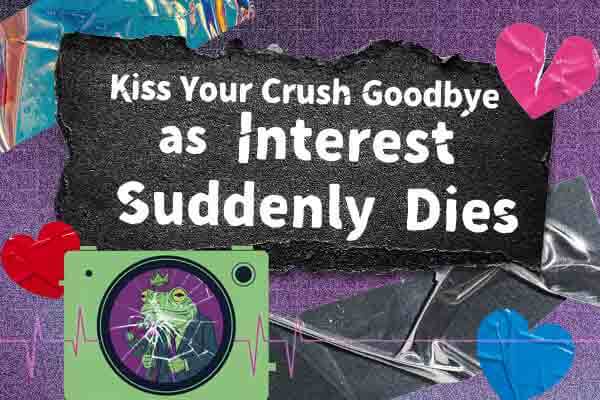 粉紅泡泡剛升空　瞬間冷掉一場空Kiss Your Crush Goodbye  as Interest Suddenly Dies