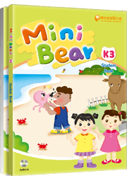 Mini Bear 幼兒英語K3(2書+2CD)