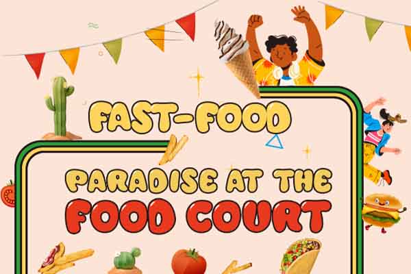 在美食廣場覓食 Fast-Food Paradise at the Food Court