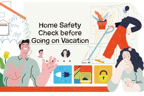 出門旅遊趴趴走　居家安全不可少 Home Safety Check before Going on Vacation